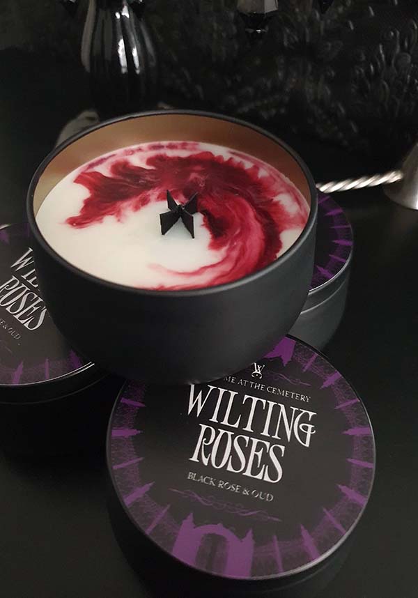 Wilting Roses | TIN CANDLE [8oz]